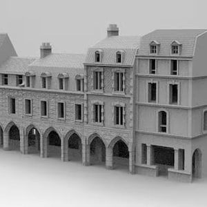 カランタンのアーケード建築