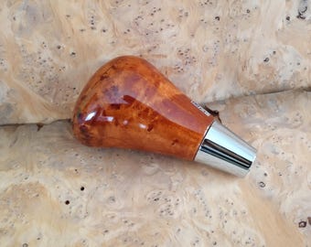 Mercedes Maple Burl Wood Shift Knob | Handmade Luxury Automatic Gear Selector | Premium Interior Upgrade
