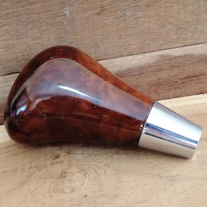 Handmade Burl Wood Gear Shift Knob: Toyota 4Runner, Tacoma, Camry (M8x1.25 Automatic)