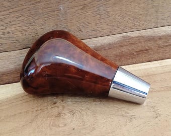 Handmade Burl Wood Gear Shift Knob: Toyota 4Runner, Tacoma, Camry (M8x1.25 Automatic)