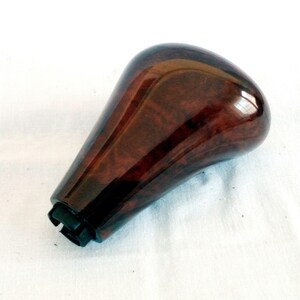 Mini Cooper Dark Walnut Burl Wood Gear Shift Knob for R50 R52 R53 R55 ...