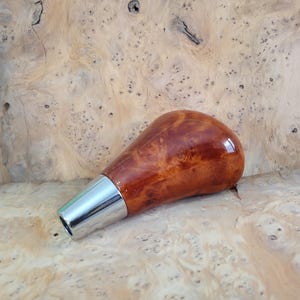 Lexus Light Brown Burl Wood Gear Shift Knob - Automatic Transmission