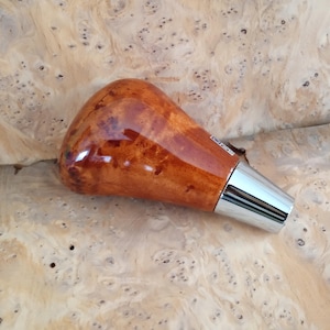 Lexus Automatic Shift Knob | Maple Burl Wood | 8x1.25 Thread | Handmade Luxury Knob
