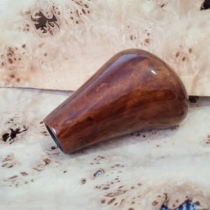 Mazda Manual Shift Knob | Handmade Light-Grain Burl Wood | M10×1.25 | Premium Interior Upgrade