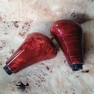 BMW ALPINA Red Wood Wurzelholz Schaltknauf - Echtes Wurzelholz - Handbuch 5/6-Gang Upgrade - Versandkostenfrei