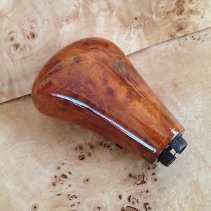 BMW (1982 - 2022) Maple Burl Wood Gear Shift Knob for 5 - 6 Speed Manual Transmmission Models