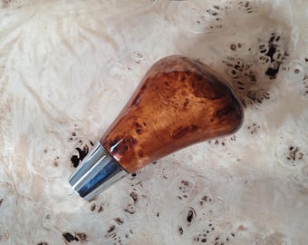 Acura RL 1996-2004 Maple Burl Wood Automatic Shift Knob, Gear Shifter Interior Restoration M10x1.50 Thread KA9 Chassis 1st Gen