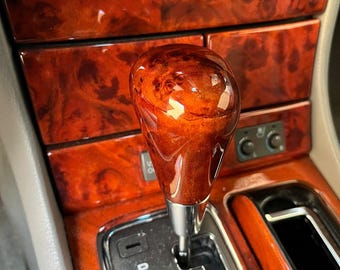 MAZDA Maple Burl Wood Custom Made Shift Knob M8×1.25 Automatic Gear Knob