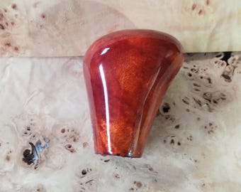 TOYOTA Handmade Red Cherry Burl Wood Shift Knob for Rav4 Scion Tacoma Corolla Hilux Manual Transmission M12X1.25
