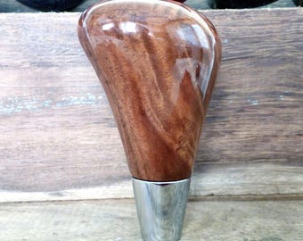 Rare Burmese Teak Burl Wood Shift Knob for Lexus Toyota, Exotic Luxury Shifter Restoration M8x1.25, Fits LS430 RX350 ES350 GS300 LX470