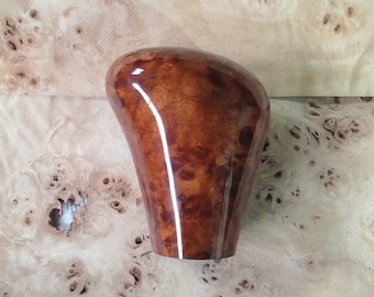 Nissan NISMO Burl Wood Shift Knob, Manual Gear Shifter Weighted Restoration Fits 350Z 370Z Skyline R32 R34 Silvia S13 S14 S15 M10