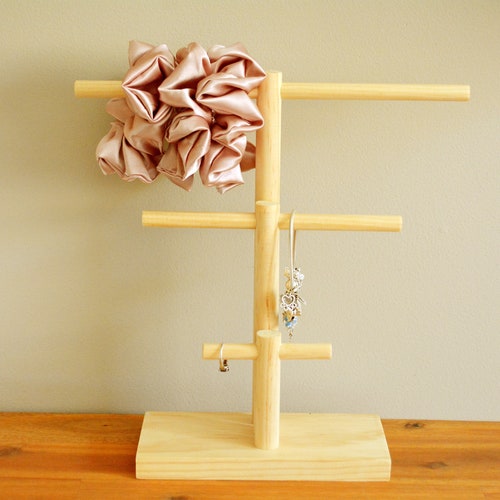 Jewellery Stand Wood Necklace Stand Timber Bracelet Stand Etsy Australia