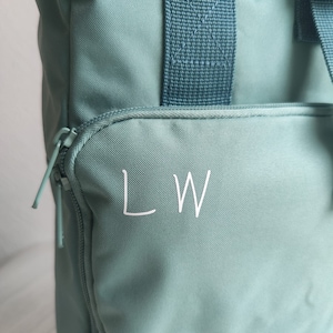 Rolltop Rucksack personalisiert 100 % recyceltes Polyester image 5