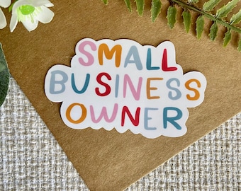 Small Business Owner Sticker