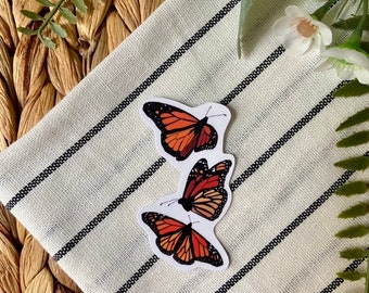 Butterflies Sticker | butterfly Sticker, cute fun sticker, laptop decal, motivational quote vinyl sticker