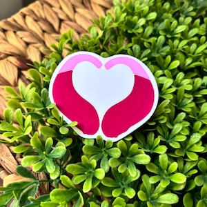 Hearing Aid Heart Sticker | love sticker, Audiology, Hard of Hearing Sticker, Oticon Phonak Widex hearing aids, heart hearing aids