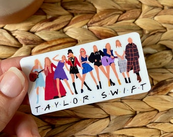 Taylor Swift friends Sticker | costume, Taylor Swift sticker, The Eras Tour, Swiftie sticker, concert sticker, gift, swiftie