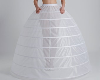 Brautkleid Petticoat / Fluffy Prinzessin Modell Petticoat Hoops and Bones / Unterrock P-430cm