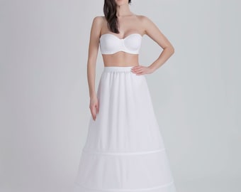 A-Line Wedding Dress Petticoat, Boned Bridal Underskirt (270cm)
