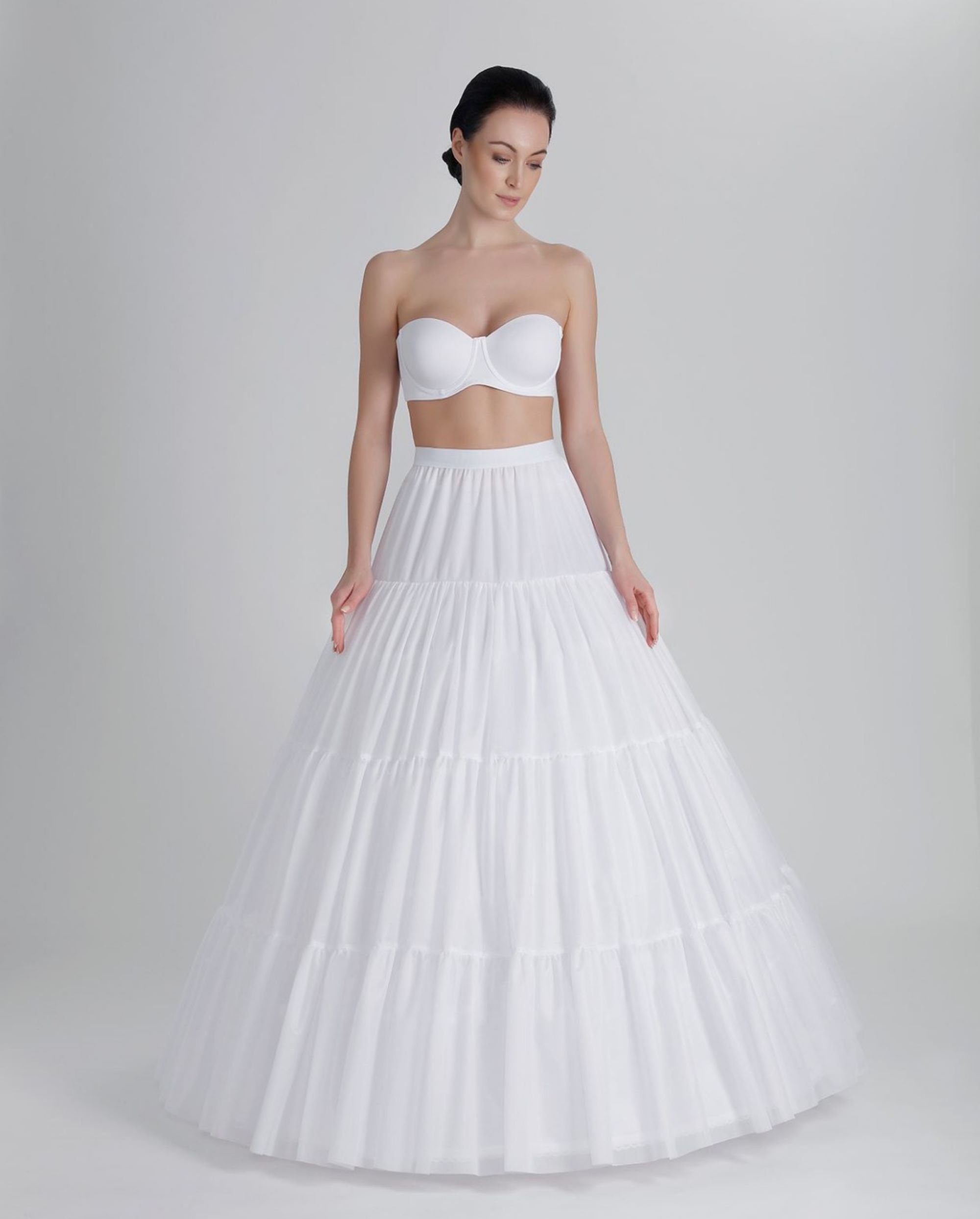 chinese dress ladies A-Line Floor-Length Taffeta Wedding Petticoats COCOMELODY CP001300A main image 0