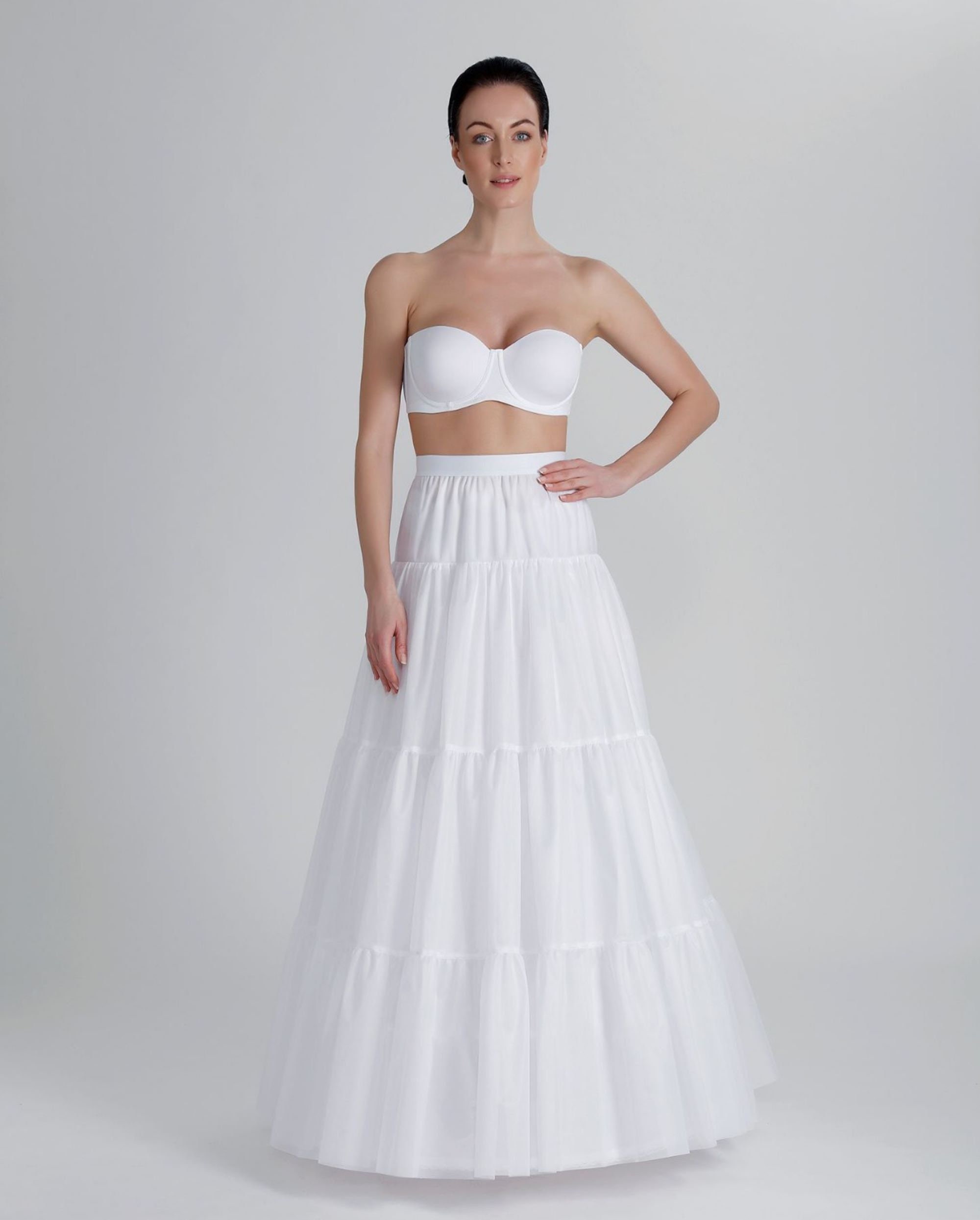 Sottoveste Da Infilare Sotto I Vestiti - BEIGE - Taglie Forti - Donna - 15.00 - Foto 3