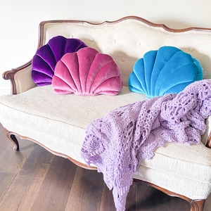 Almohada de concha / Cojines bonitos