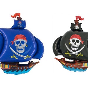 Piraten-Ballons Mit Totenkopf – 15x11 Zoll, Schwarzes Latex, Für Halloween & Party