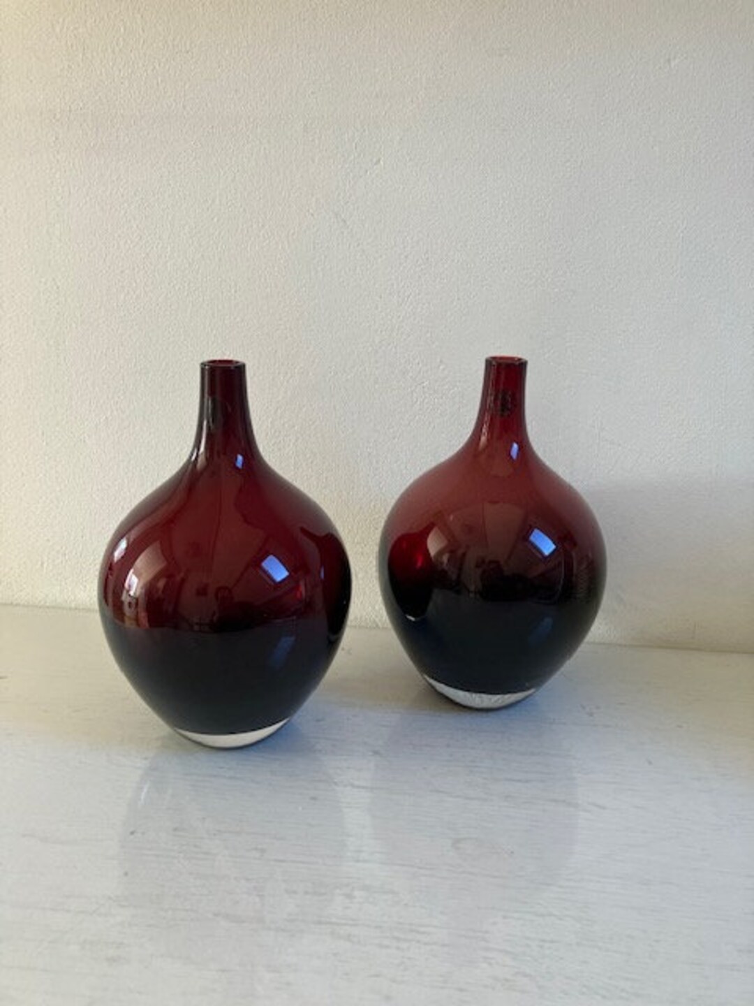 Ikea Salong Vase Design by Johanna Jelinek, Red Etsy