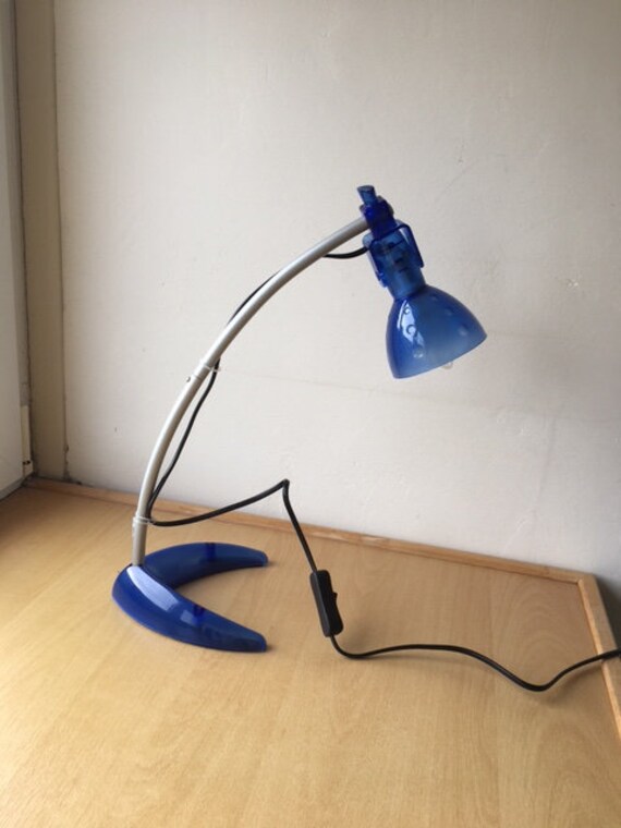 IKEA Morker Desk Lamp Blue Etsy UK