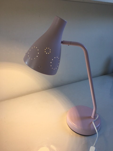 Concentratie Optimaal bal Ikea Snöig Desk Lamp Light Pink - Etsy