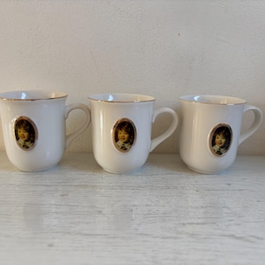 Set aus drei Tassen von Douwe Egberts, Ein lachender Junge, Frans Hals