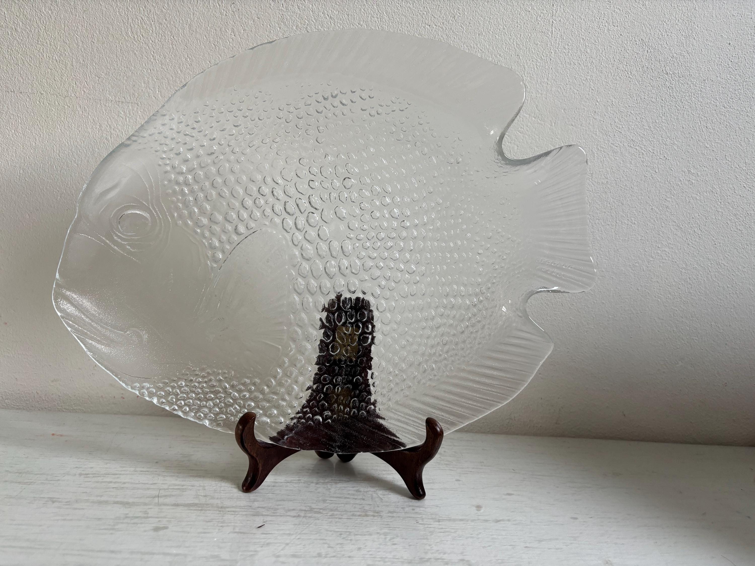 Lot de 6 assiettes forme poisson  Arcoroc
