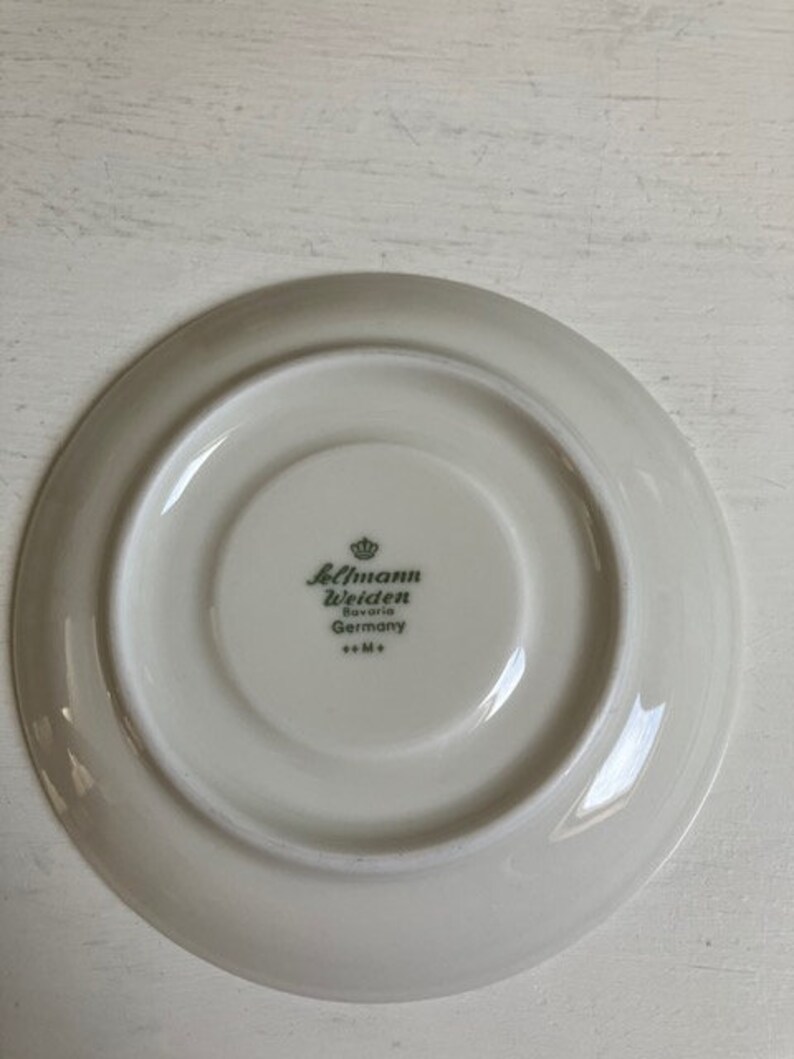 Douwe Egberts Set of 4 Small Coffee Cups and Saucers Feltman Etsy