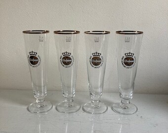 virtueel Janice Korting Set of Four Warsteiner Beer Glasses German Beer - Etsy