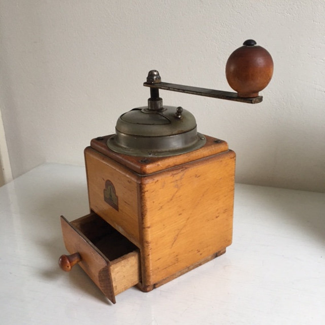 Vintage Hand Coffee Grinder by Armin Trösser Etsy