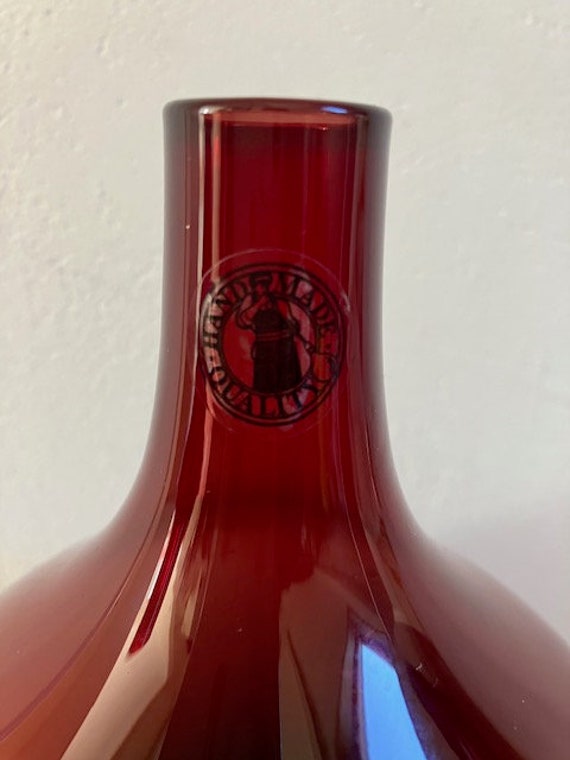 IKEA サロンング花瓶、ヨハンナ・イェリネックデザイン、レッド - Etsy