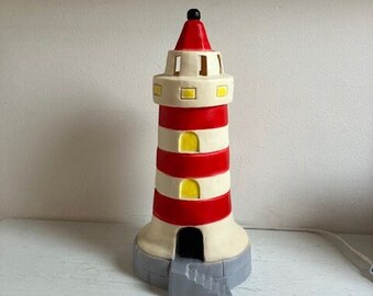 Heico lighthouse lamp, table lamp, night lamp, children's room