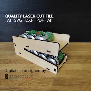 DISTRIBUTEUR A BIERE / Laser cut file / Instant download .ai .svg .dxf .pdf .png