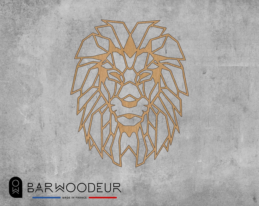 Lion en bois V2 – Bricolage décoratif 5-50 cm, lot de 10 pièces Lion en bois V2 – Bricolage décoratif 5-50 cm, lot de 10 pièces