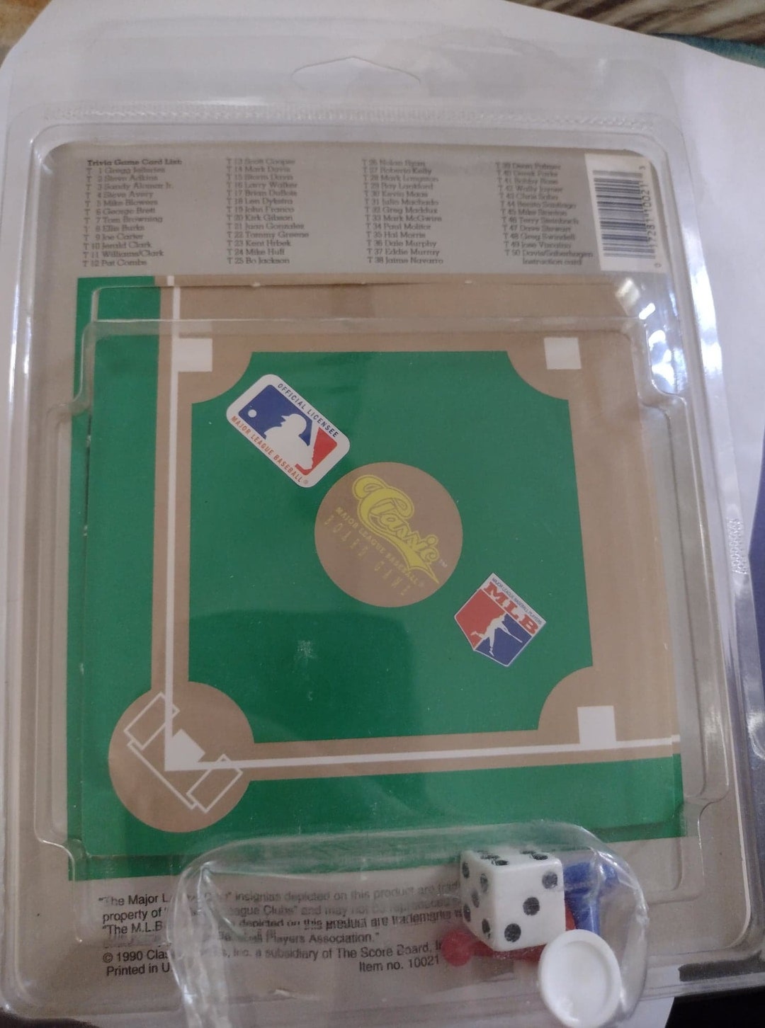 1990 Classic Ml Baseball Board Game Travel Edition New Never Etsy