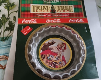 COCA COLA recortar un árbol colección 1991