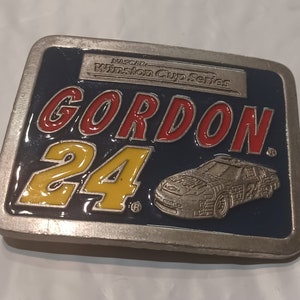 hebilla de cinturón gordon 24 winston cup series 1998 imagen 1