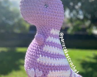 T-Rex Crochet Plushie, Handmade Dinosaur Stuffed Animal