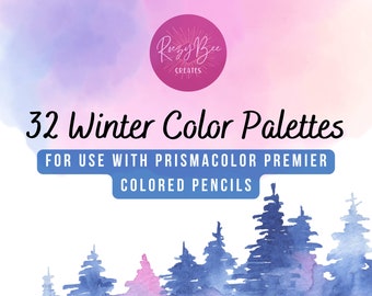 32 Winterfarbpaletten, Prismacolor Premium (Digital Download)