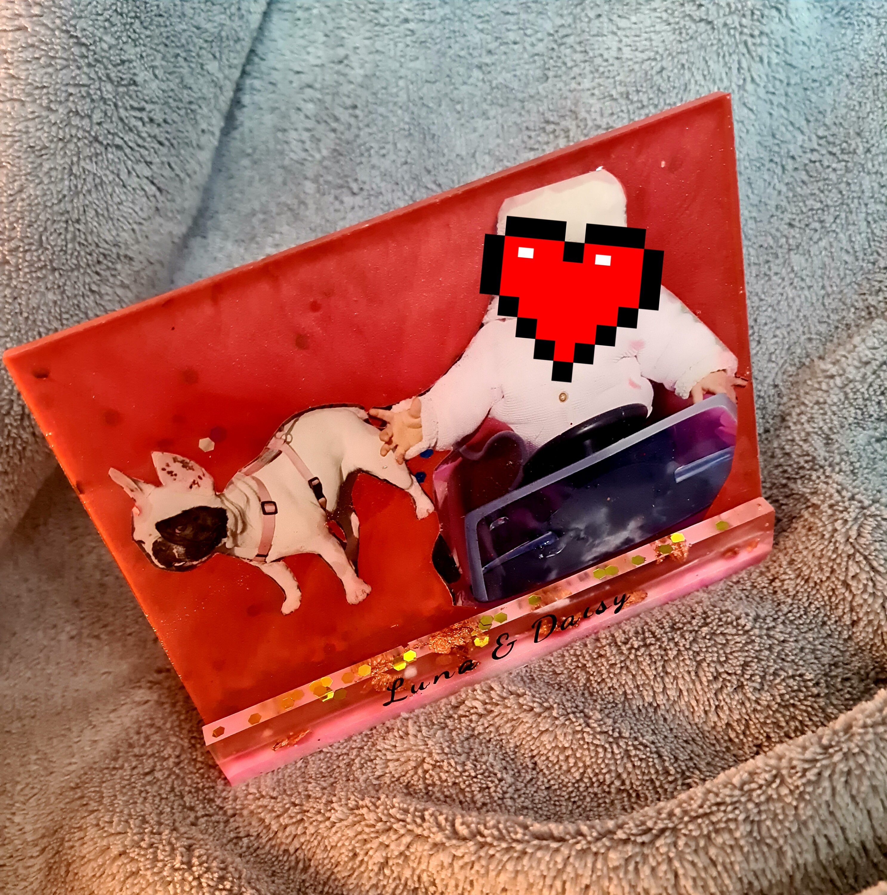 Cadre Décoration Souvenir Résine Personnalisé