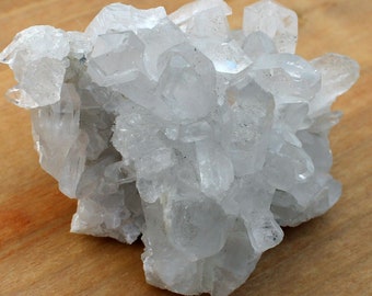Clear Quartz crystal cluster - Brazil - 2.2 0z. Specimen. "The Master Stone"