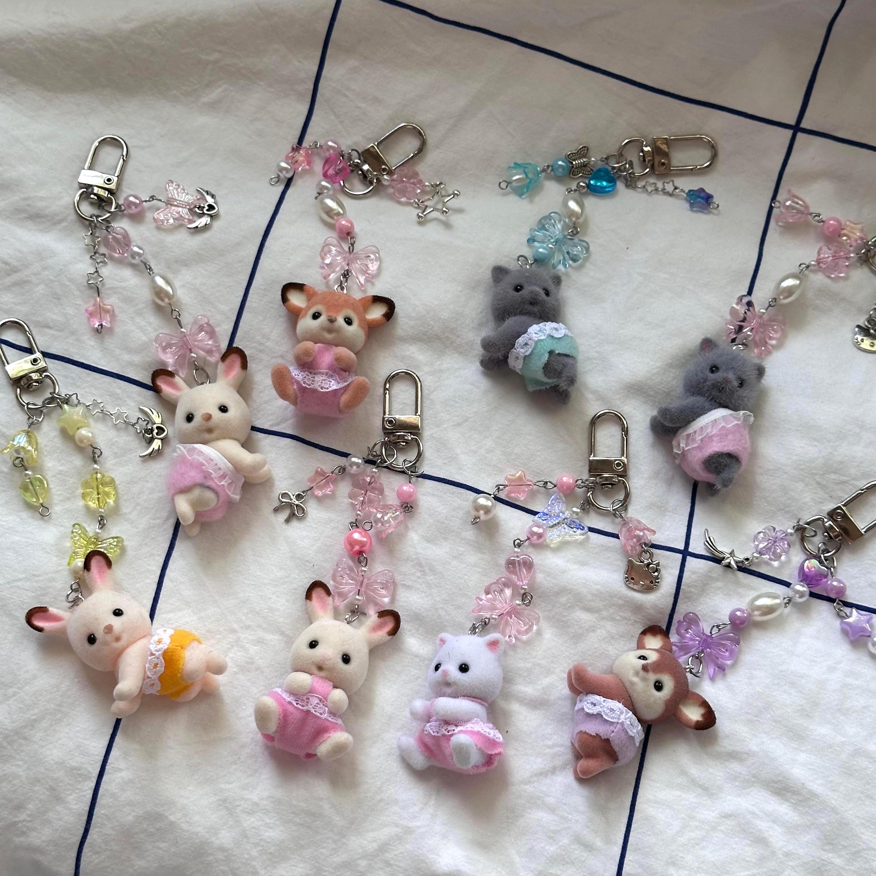 Sylvanian families keychain - Etsy 日本