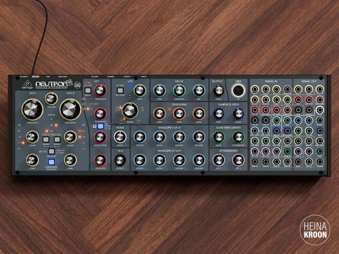Overlay for Behringer Neutron - 'after Hours' Design - Etsy