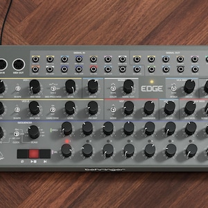 Överlägg för Behringer Edge - 'Grå' design