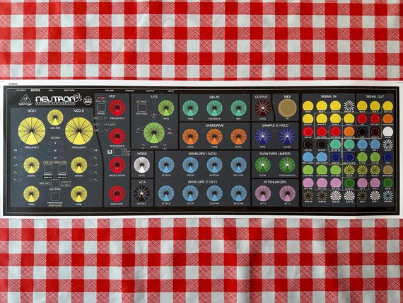 Overlay for Behringer Neutron - 'after Hours' Design - Etsy